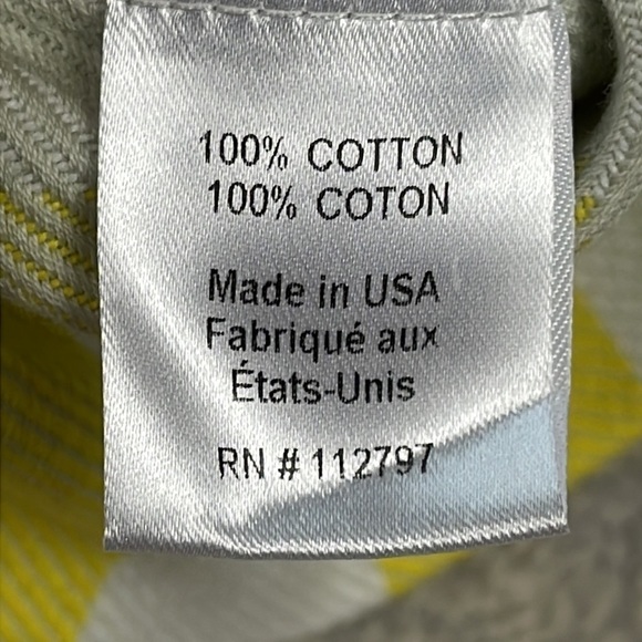 NWT Miguelina Pippa Striped Italian Jumper Dress Yellow White Sz S - Picture 14 of 16